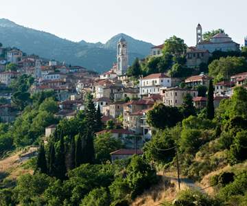 Dimitsana is a village located in northwestern mountain covered pine forests of Arcadia.jpg