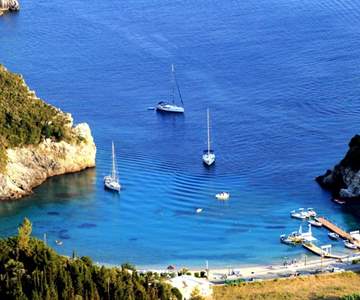 A Bay In Corfu Island