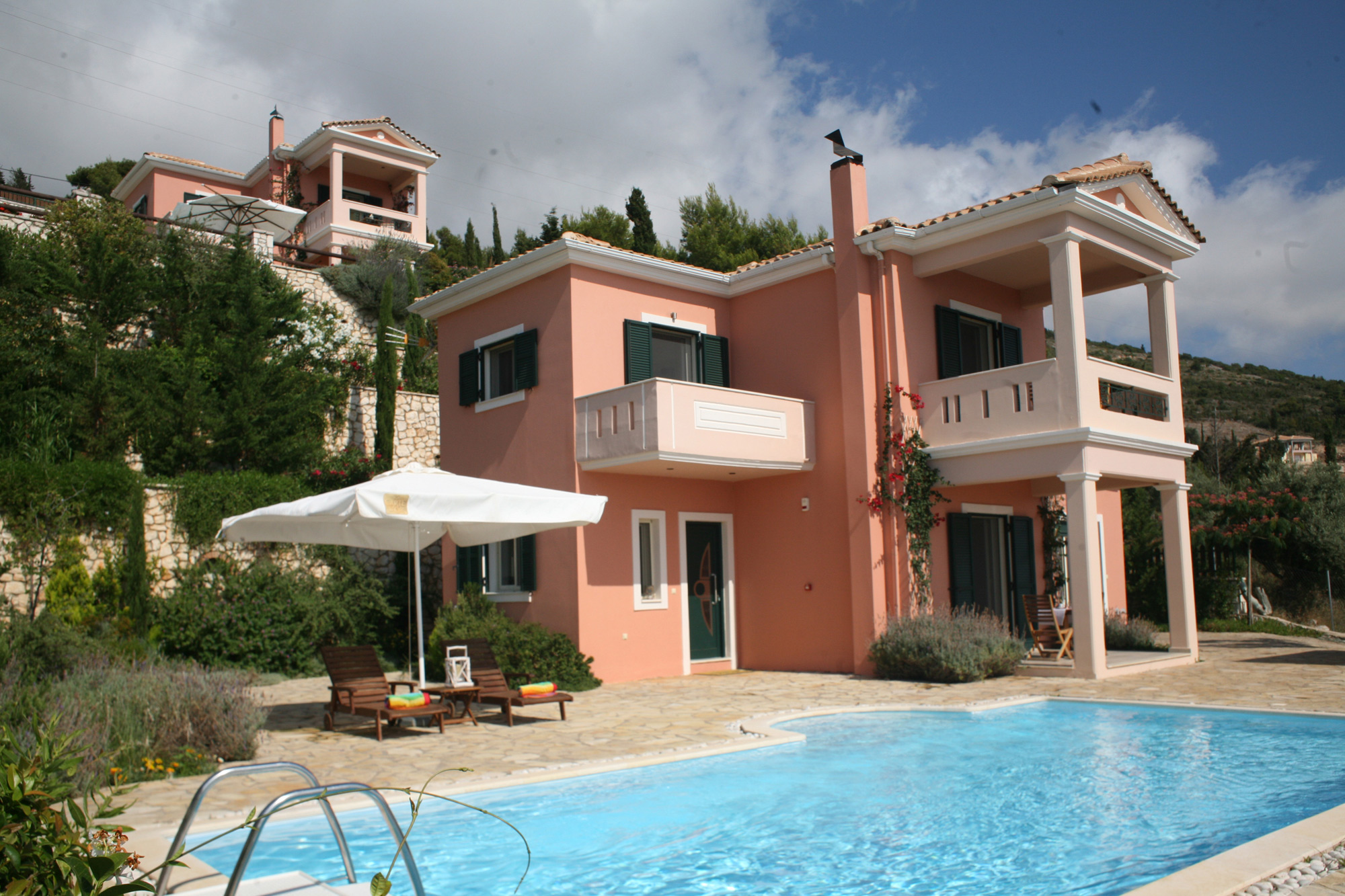 Odysseas Villas Aanzicht