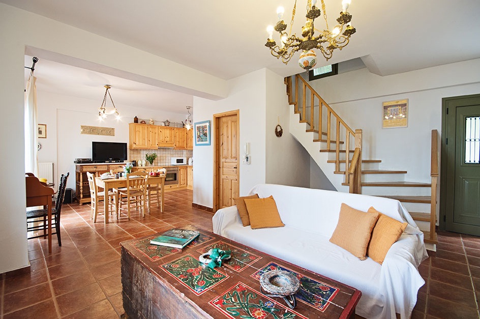 Villa Aethra Woonkamer