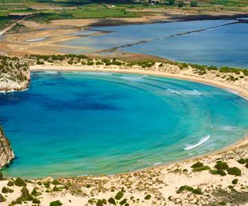 Voidokilia beach - omgeving Pilos - Polyplan Reizen