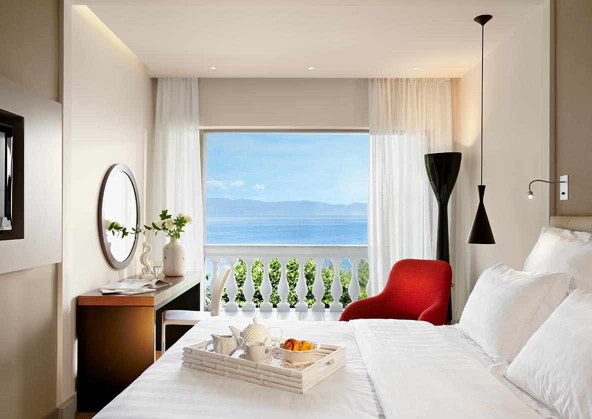 2-persoonskamer zeezicht Marbella Corfu