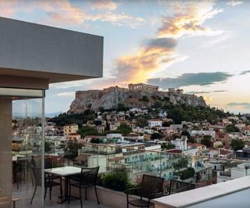 Electra Metropolis uitzicht op de Akropolis (1)