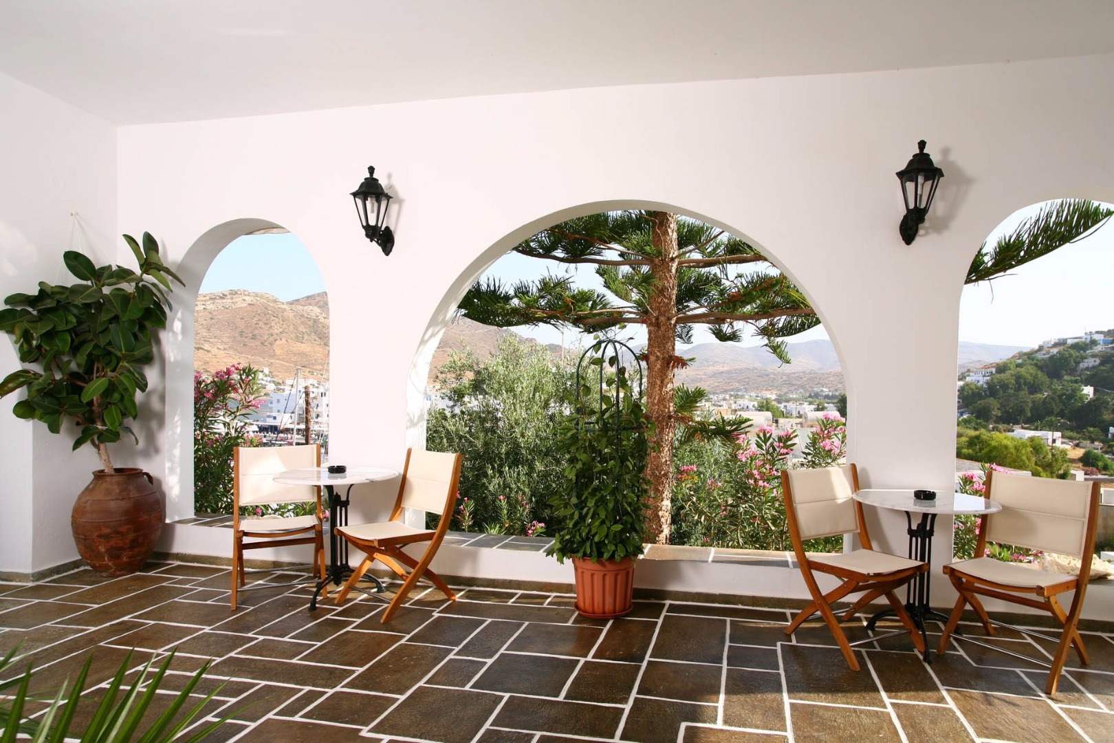 Buitenplaats met uitzicht