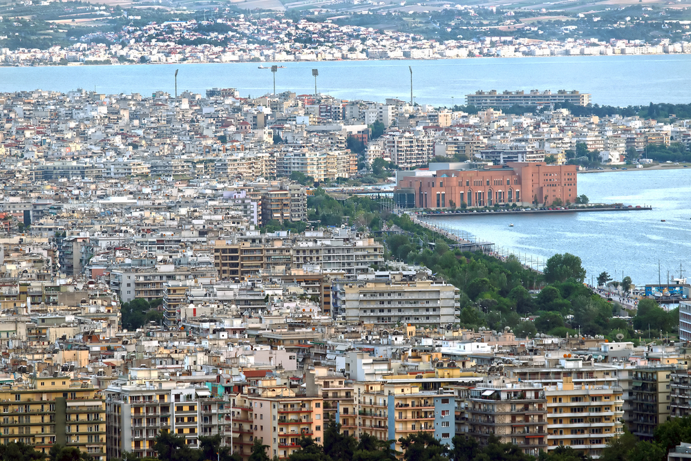 Aerial view of Thessaloniki, Greece.jpg - Polyplan Reizen
