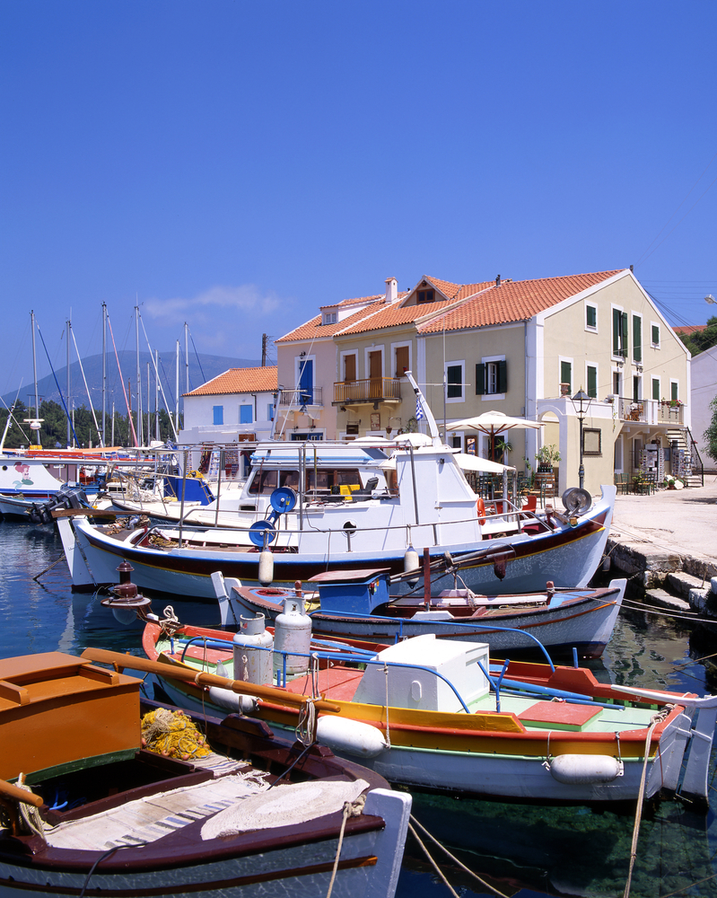The harbour at Fiskardo on Kefalonia.jpg - Polyplan Reizen