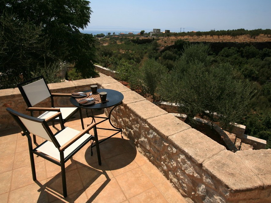 Origanum Apartment Uitzicht