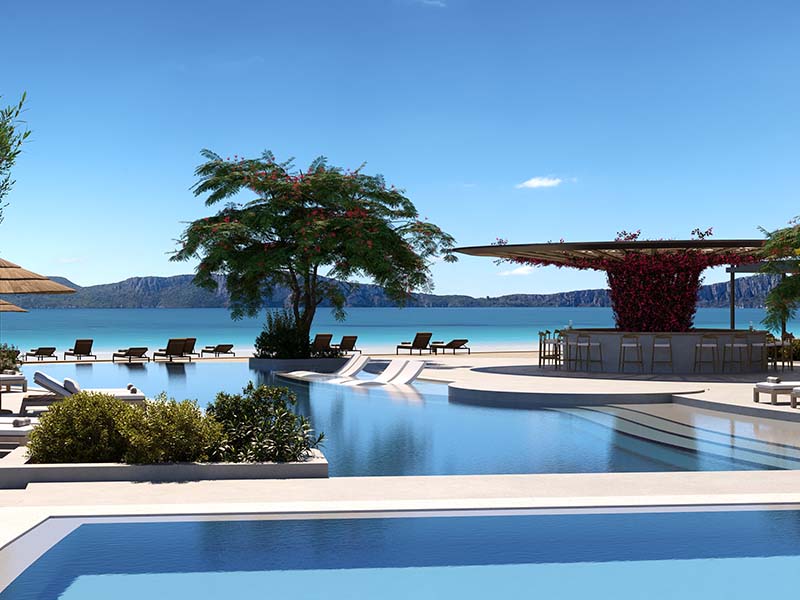 W costa Navarino - Pool Area (1)