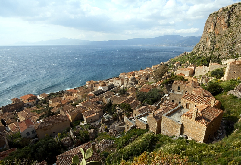 Traditional Medieval Era Fortified Village Of Monemvasia At Greece - Polyplan Reizen