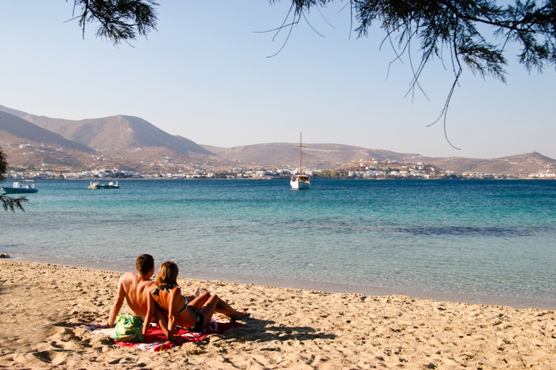 Paros Couple Beach