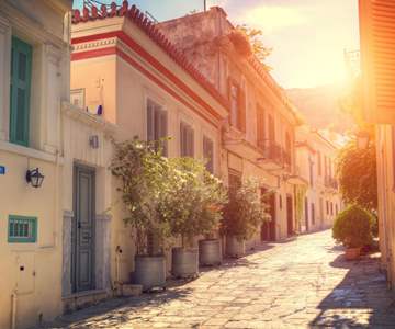 De oude stad Athene, Plaka