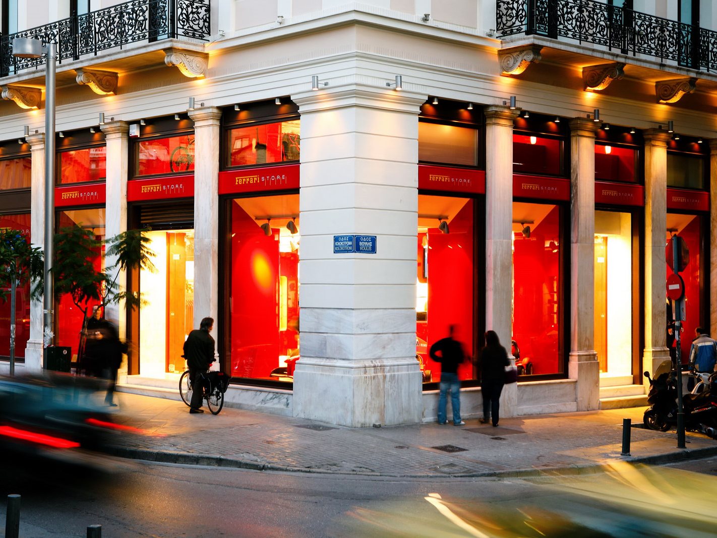 Winkelstraat in Kolonaki